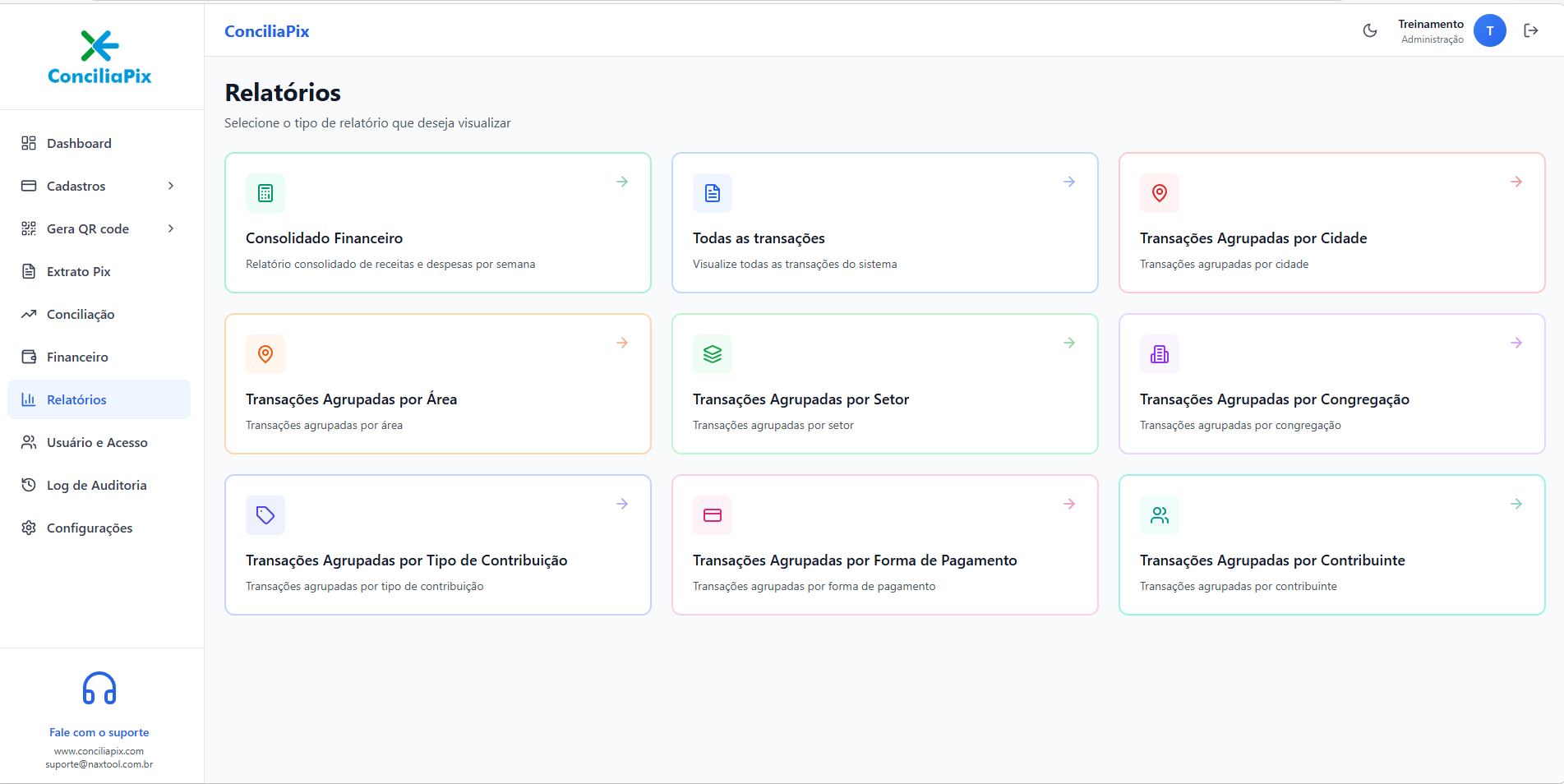 Relatórios Gerenciais